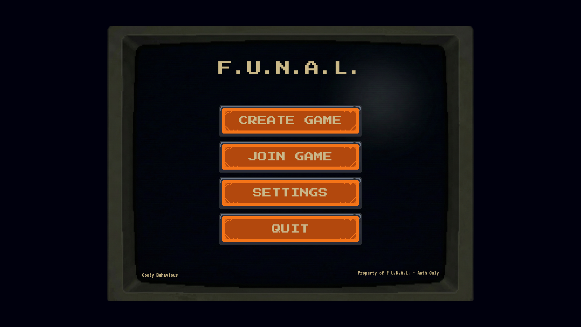 F.U.N.A.L. Lobby - In-game Screenshot